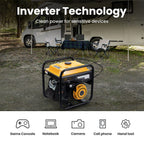 Générateur onduleur portable MXR4500i Pro 3500W moteur essence 4 temps 230V onde sinusoïdale pure réservoir 7,5L écran multifonction