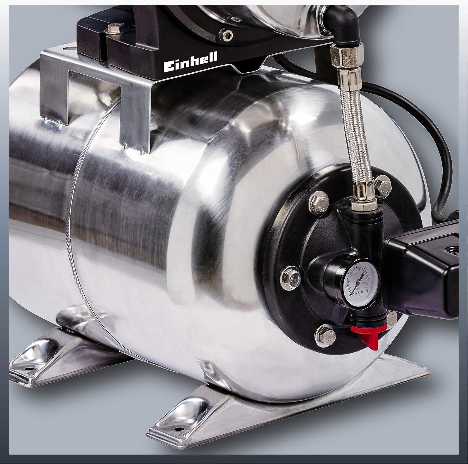 Groupe de surpression GC-WW 1250 NN 1200W débit 5000 l/h pression 5 bar hauteur de refoulement 50 m cuve inox 20 L
