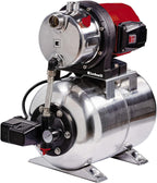 Groupe de surpression GC-WW 1250 NN 1200W débit 5000 l/h pression 5 bar hauteur de refoulement 50 m cuve inox 20 L