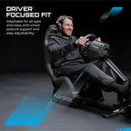 Siège simulation sport automobile Evolution Alcantara compatible volants pédaliers