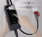 Przenośna ładowarka do samochodów elektrycznych EV Typ 2 11 kW 400 V przewód 7 m sterowanie Wi-Fi