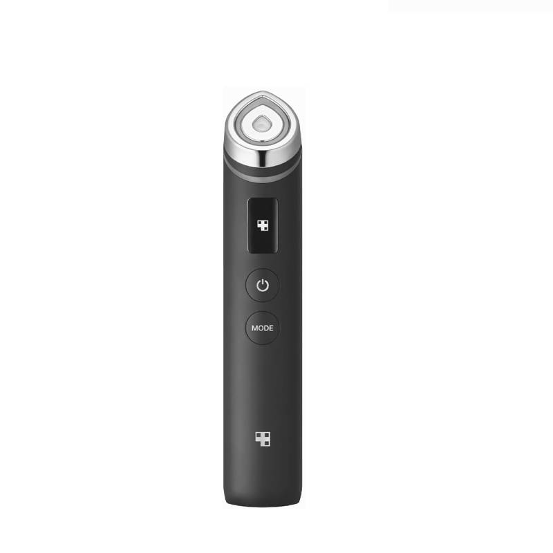 Appareil de soin du visage Age-R Booster Pro 6 en 1 massage beauté effet glass skin noir
