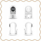 Video Baby Monitor Vista 2.4GHz HD Camera 5 Inch Display Night Vision Two Way Audio Temperature Sensor
