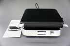 Gofrownica DW900 1600 W z wyświetlaczem LCD regulacją temperatury 5 poziomów i powłoką nieprzywierającą do 2 gofrów