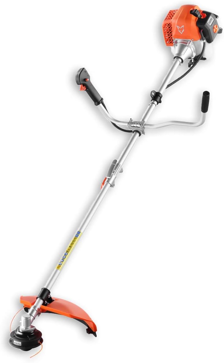 Débroussailleuse thermique FX-MS162 62 cm³ 3,5 CV 2 en 1 coupe-bordure rotofil essence largeur 32 cm rouge