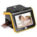 Scanner de négatifs et diapositives Slide N Scan écran LCD 5 pouces 22 MP conversion numérique film 35 mm 110 126 JPEG