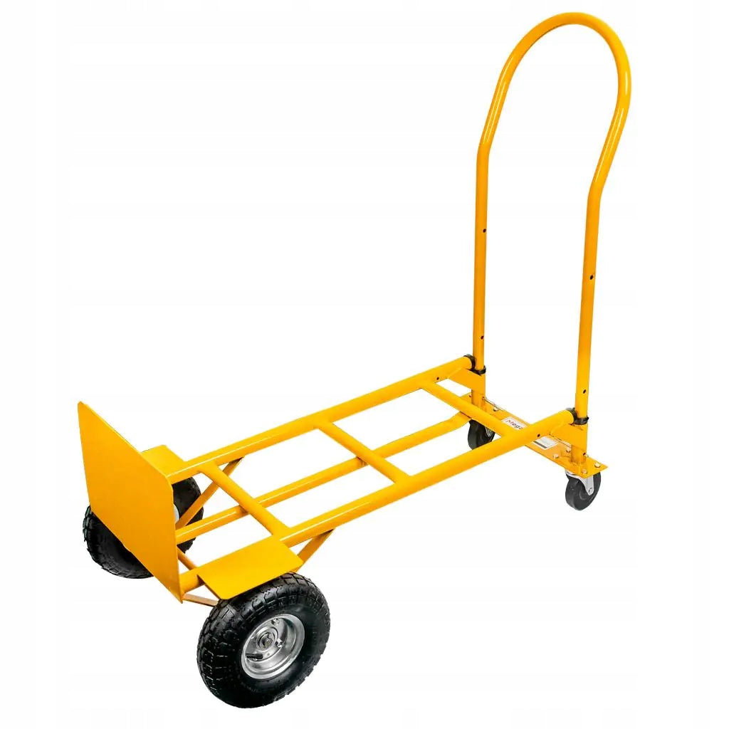 Wózek transportowy Młynarka dwukołowy 200 kg pneumatyczny stalowy 50x30 cm profesjonalny wytrzymały