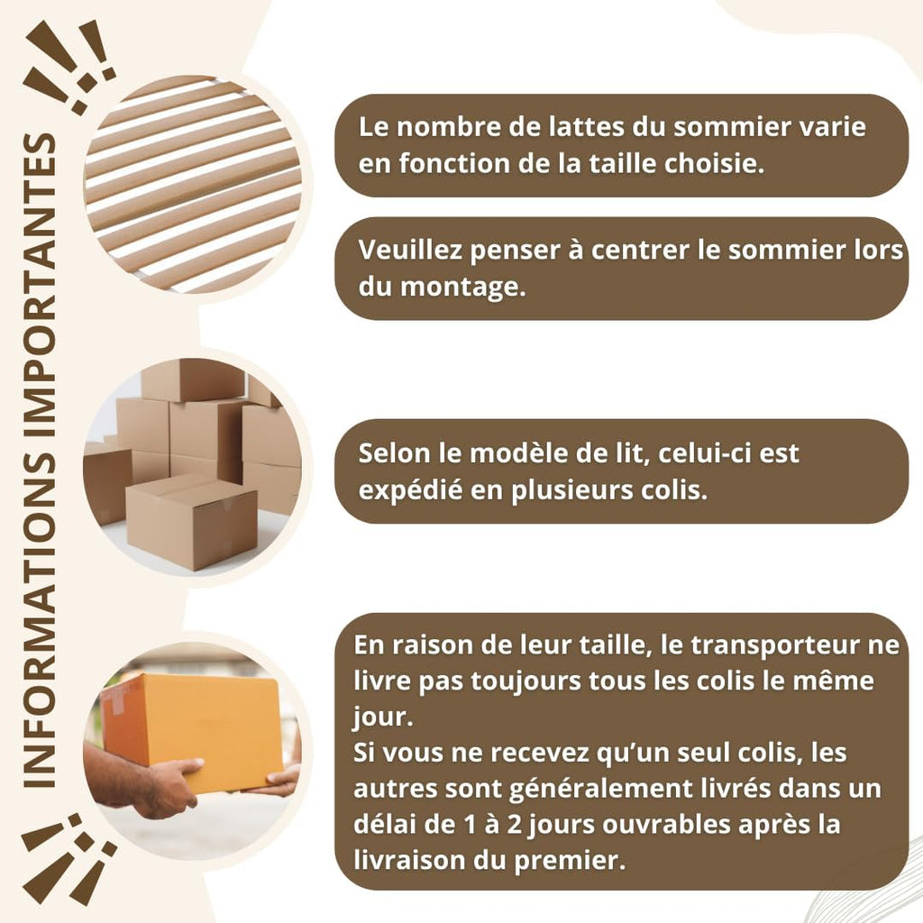 Lit cabane enfant Montessori 190 x 90 cm en bois naturel avec barrière de sécurité et tiroirs de rangement