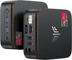 Mini PC Essenx E1 AMD Ryzen 3 3250U, 8Go DDR4 256Go SSD, Windows 11 Pro, WiFi5 Bluetooth, Double Affichage 4K