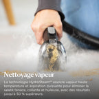 Shampouineuse SpotClean HydroSteam 1000 W 1,9 L nettoyeur vapeur 16800 Pa double réservoir tuyau 1,5 m cordon 4,5 m