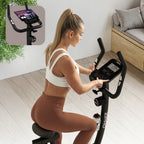 Rower stacjonarny magnetyczny Nitro RS pionowy z regulacją oporu wyświetlaczem LCD obciążenie 150 kg
