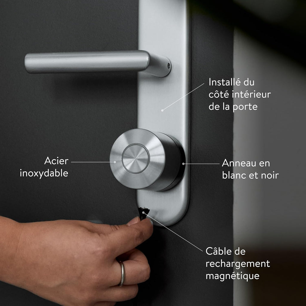 Smart Lock Ultra Serrure Connectée Avec Bluetooth Wi‑Fi Matter Et 3 Modes De Verrouillage