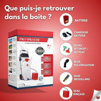 Pulvérisateur électrique Pro Sprayer Evo 35L 2 batteries 18V portée 10 m autonomie 3h toiture extérieur