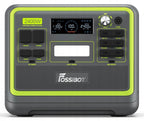 Przenośna stacja zasilania F2400 2048Wh 2400W LiFePO4 z ładowaniem solarnym i portami USB-C