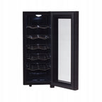 Spiżarka do Napojów 8083, Elegancka i Cicha Lodówka, 33L Pojemność, 12 Butelek, Idealna do Domu