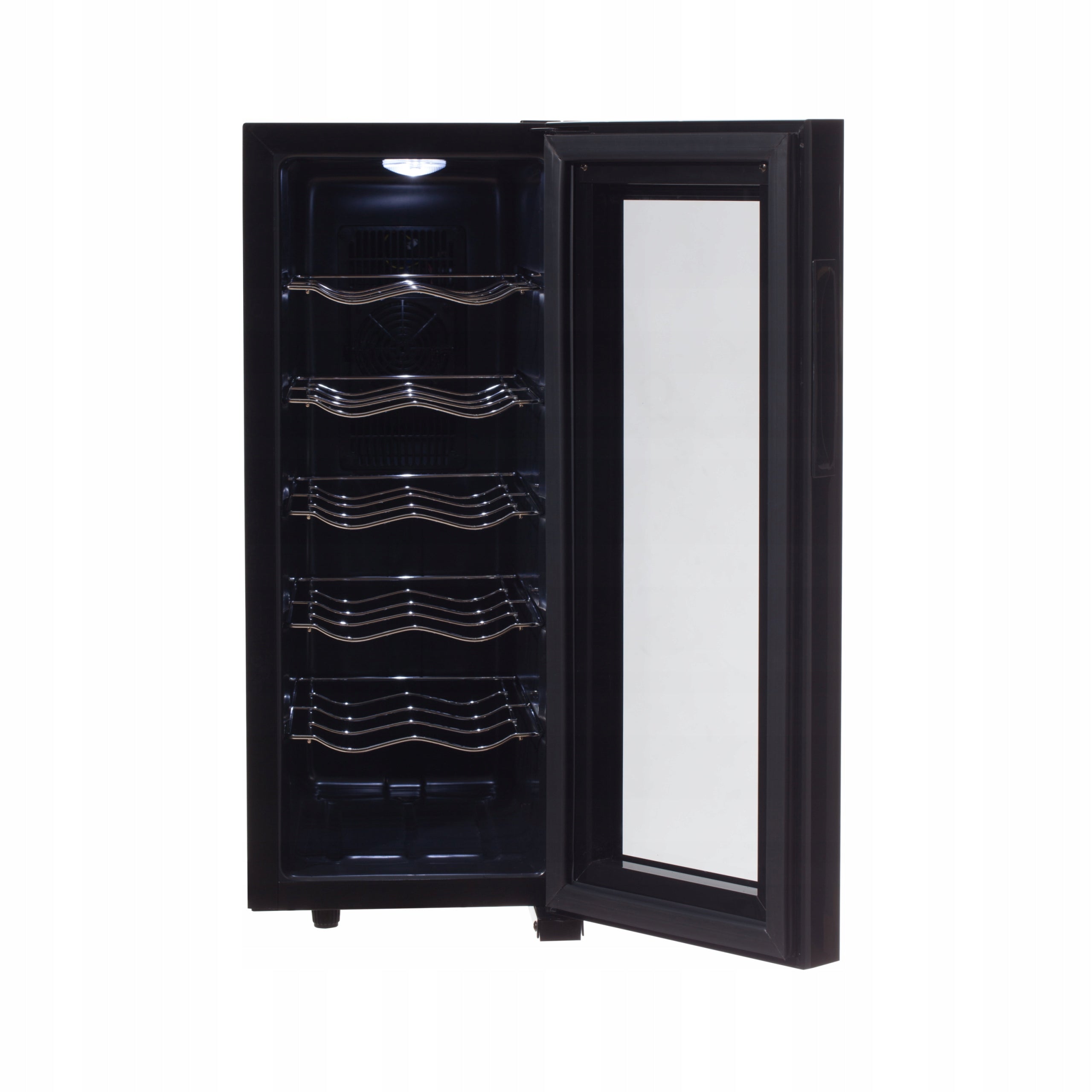 Spiżarka do Napojów 8083, Elegancka i Cicha Lodówka, 33L Pojemność, 12 Butelek, Idealna do Domu