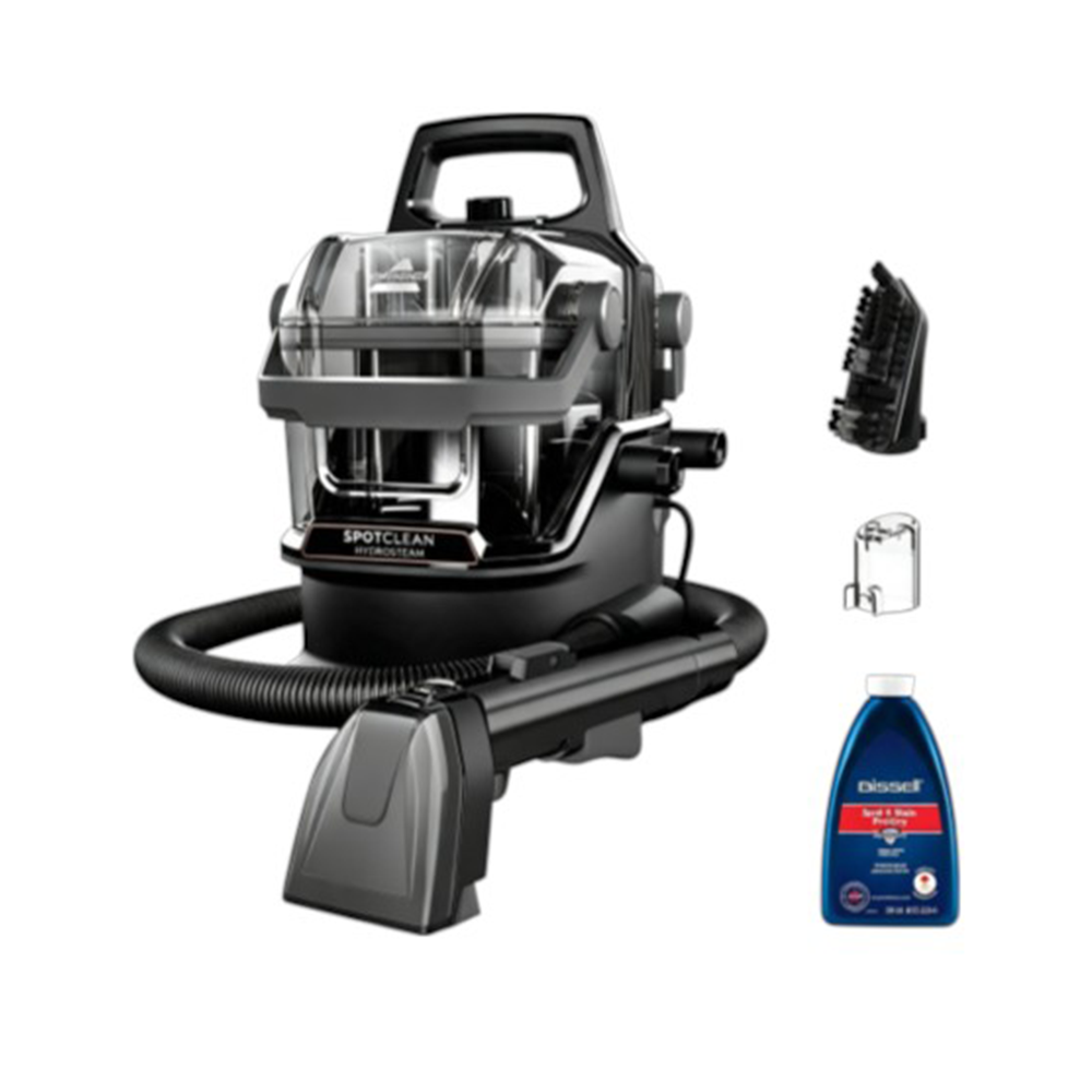 Shampouineuse SpotClean HydroSteam 1000 W 1,9 L nettoyeur vapeur 16800 Pa double réservoir tuyau 1,5 m cordon 4,5 m