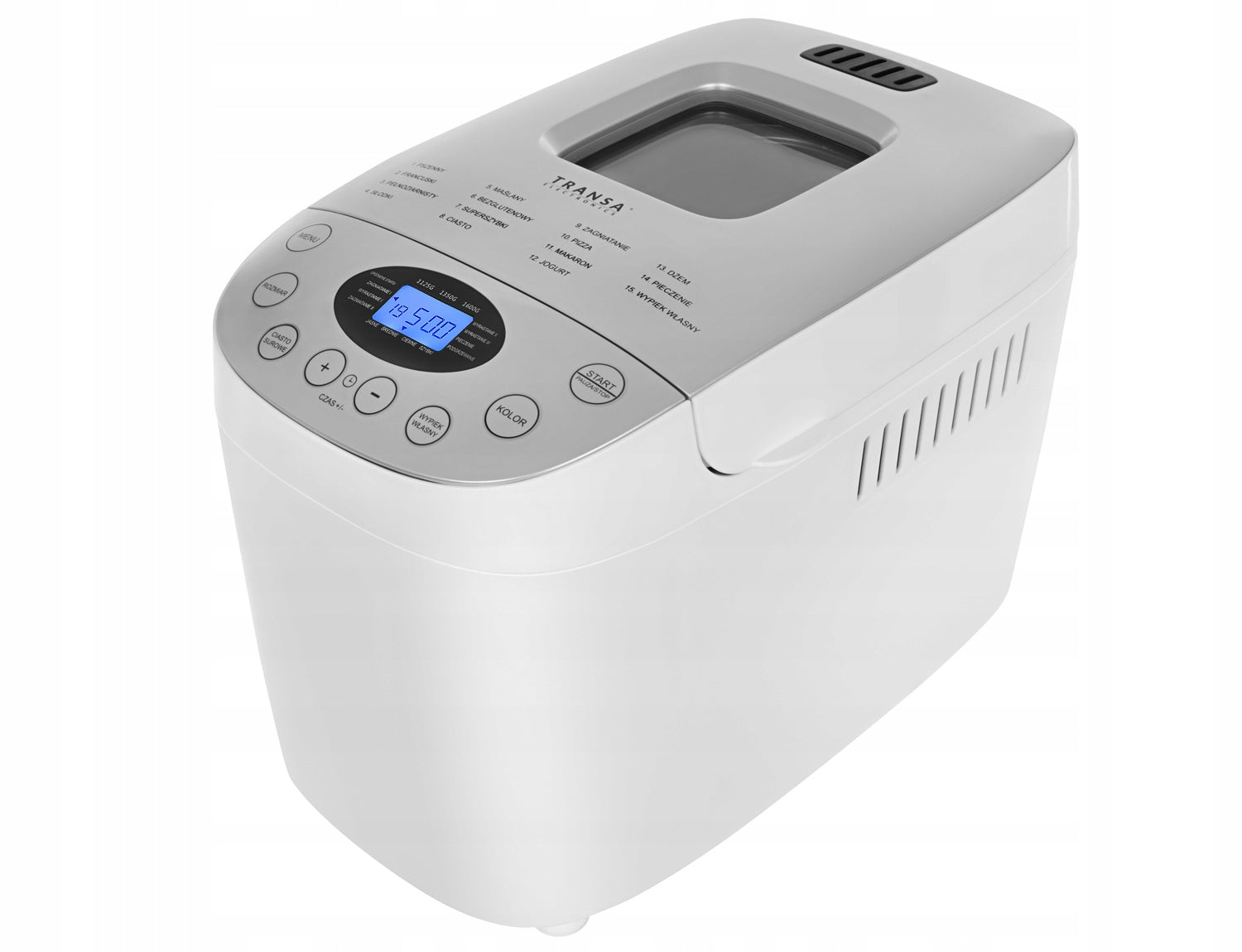Wypiekacz automat do chleba 15 programów 2 mieszadła SmartBake 850W