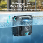 Robot piscine Scuba S1 nettoyage sol parois ligne eau 240 min filtration fine navigation intelligente app
