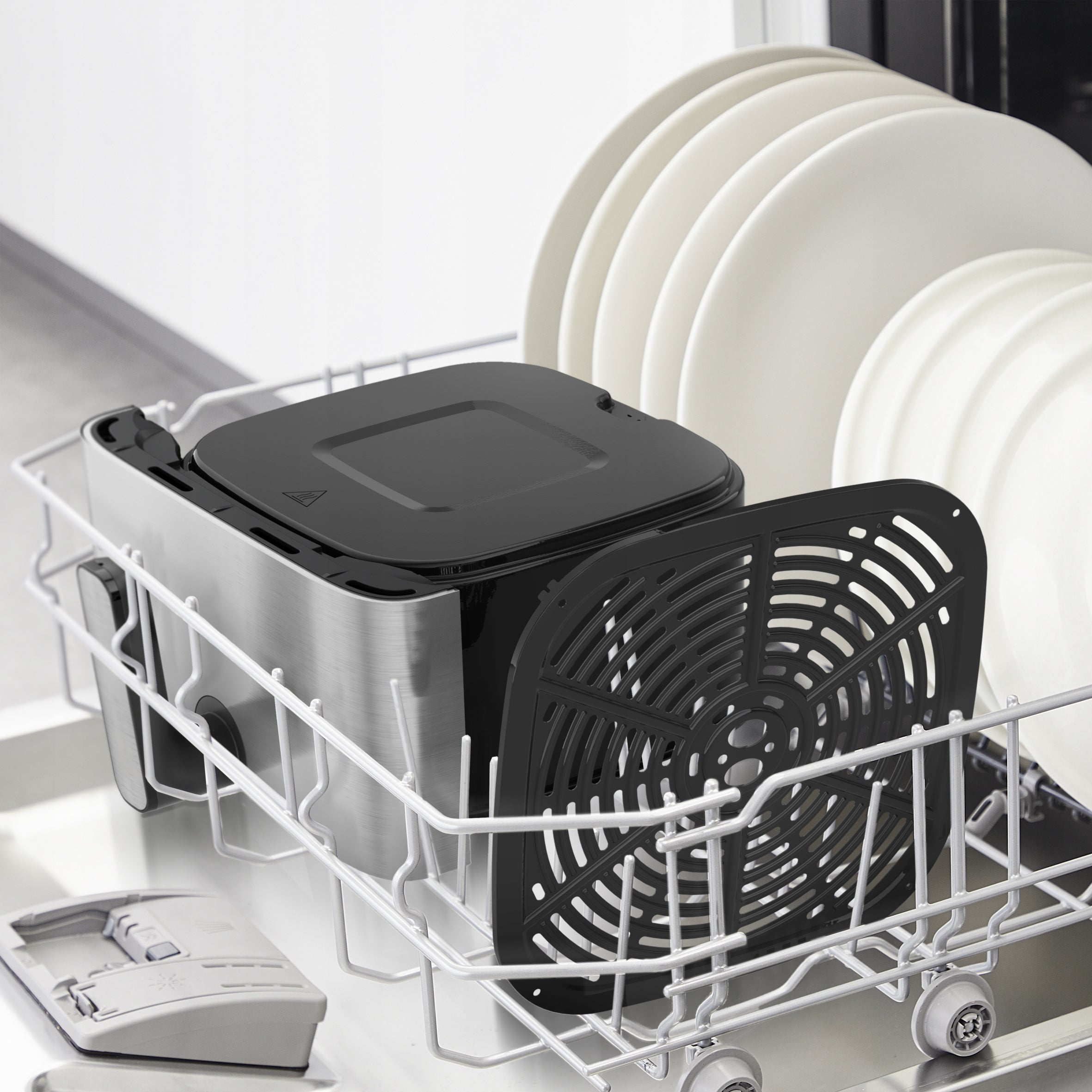 Elektryczna Frytkownica Beztłuszczowa EY855D10 Frytownica AIR FRYER Duża Pojemność 7,5 Litra XL