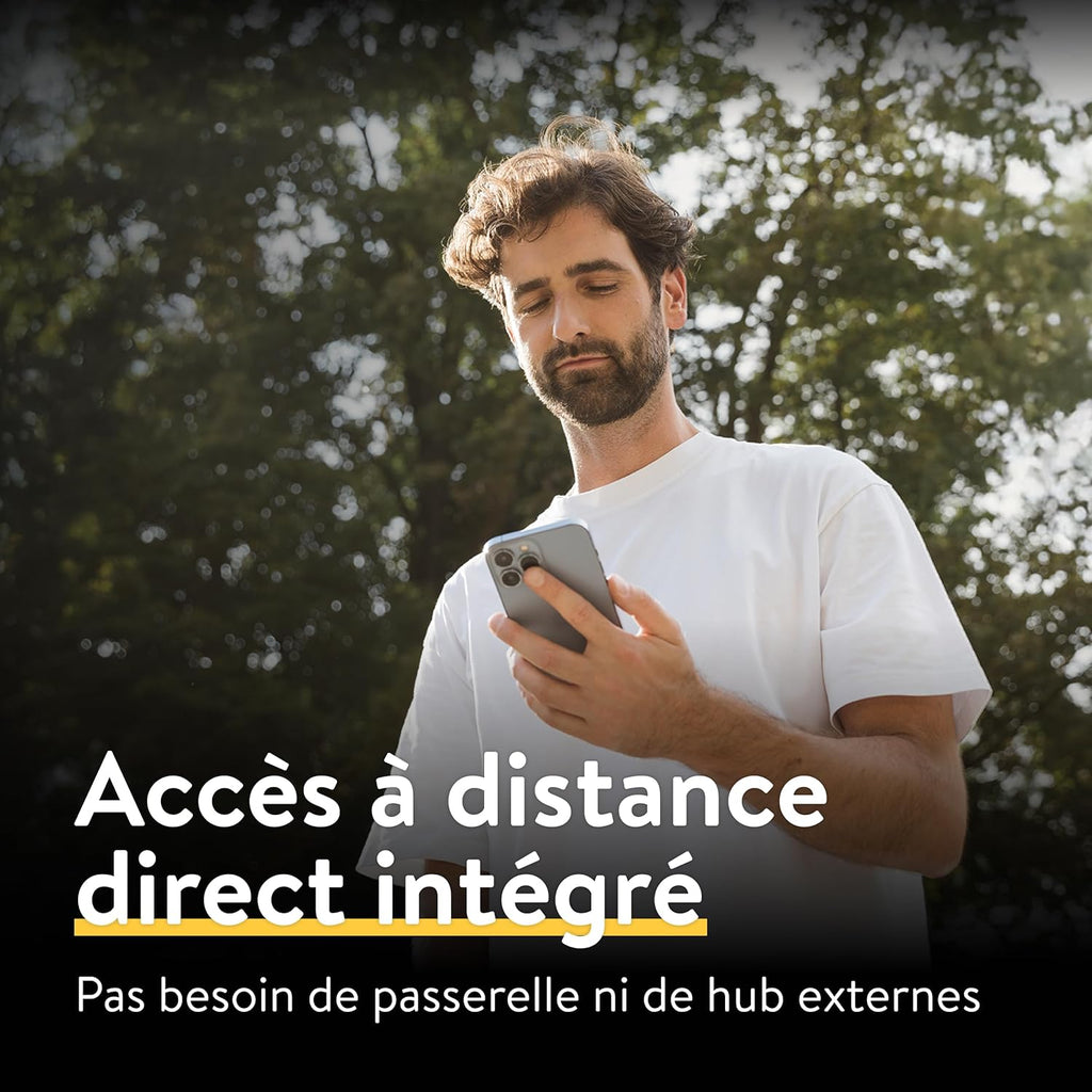Serrure électronique de porte Smart Lock Pro Bluetooth WiFi Matter contrôle app sans changer le cylindre