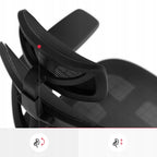 Fotel biurowy ergonomiczny obrotowy V-Basic 950 czarny z regulowanym zagłówkiem i podłokietnikami