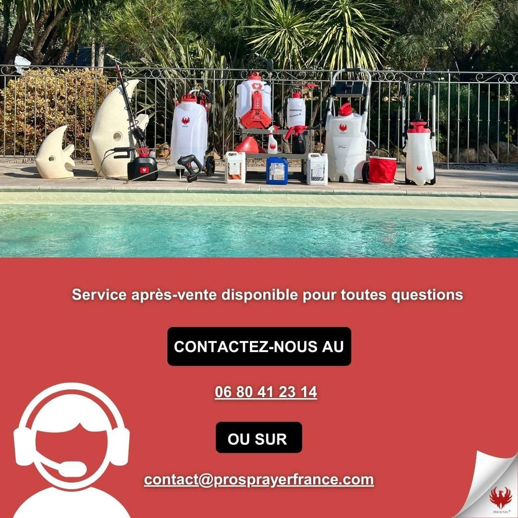 Pulvérisateur électrique Pro Sprayer Evo 35L 2 batteries 18V portée 10 m autonomie 3h toiture extérieur