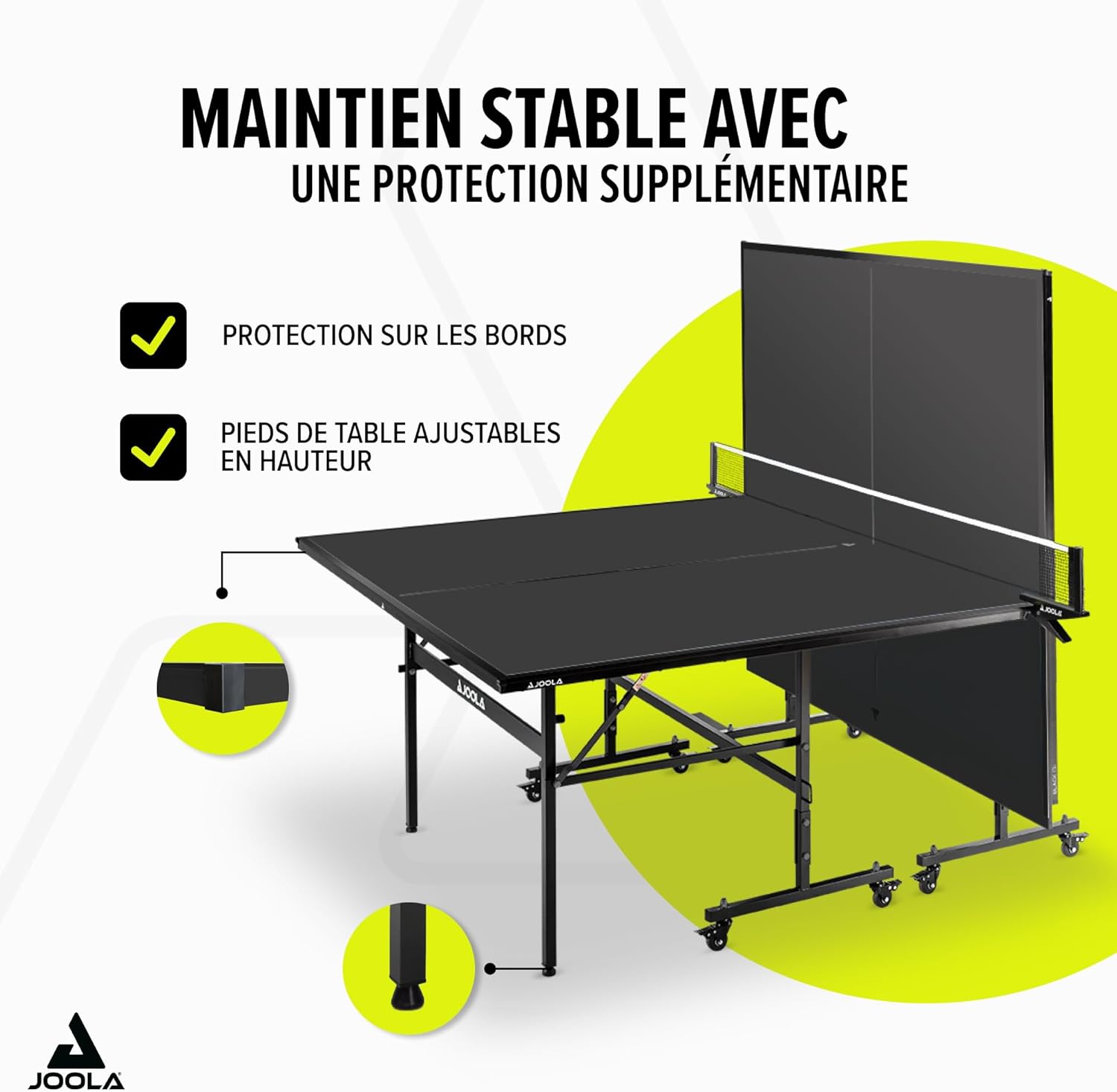 Table tennis intérieur Inside pliable montage rapide filet inclus 274 x 1525 x 76 cm