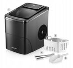 Kostkarka do lodu Multi Cube 160 W wydajność 12 kg/24 h zbiornik wody 2 l z regulacją wielkości kostek i timerem