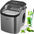 Kostkarka do lodu automatyczna kompaktowa HEVA HIX cicha ekspresowy lód 12kg srebrny szary 160W