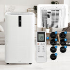 Klimatyzator przenośny ENVA E35J1 3530 W 12000 BTU WiFi chłodzenie osuszanie wentylacja