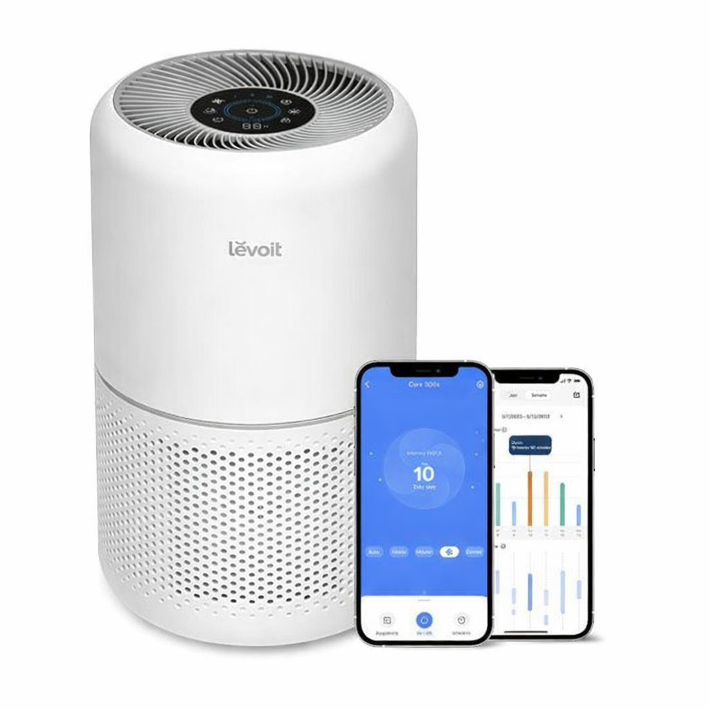 Purificateur d’air Core 300S HEPA pour 50 m² contrôle app Alexa capteur qualité air 22 dB