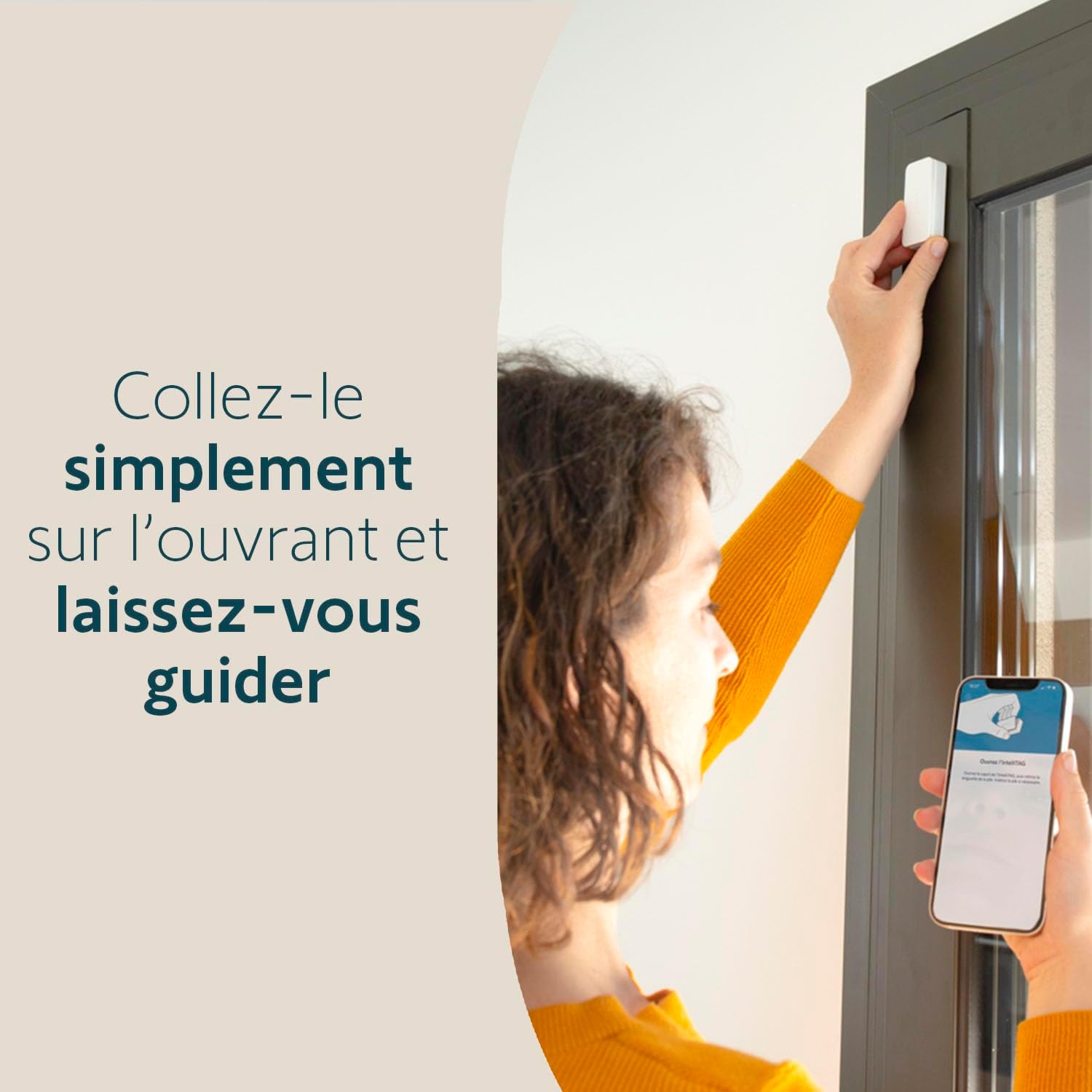 Pack 5 détecteurs IntelliTAG vibration intérieur extérieur détection avant ouverture