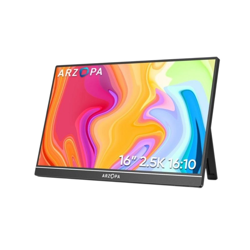 Monitor przenośny Z1RC 16 cali IPS 2560 x 1600 HDR10 60Hz USB-C mini HDMI z matową matrycą i głośnikami