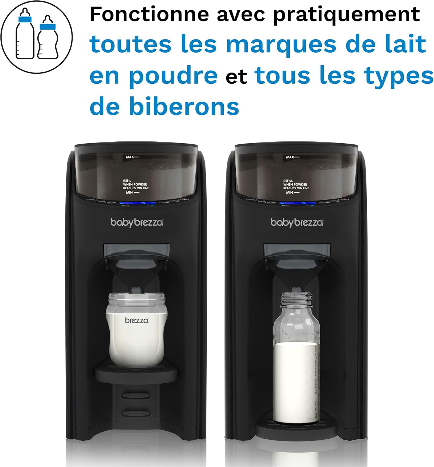 Préparateur biberons Formula Pro Advanced mélange eau chaude poudre automatiquement