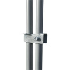 Enclos poulailler 24 m² 8x3x2 m parc grillagé acier galvanisé avec bâche imperméable anti-UV protection animaux extérieurs