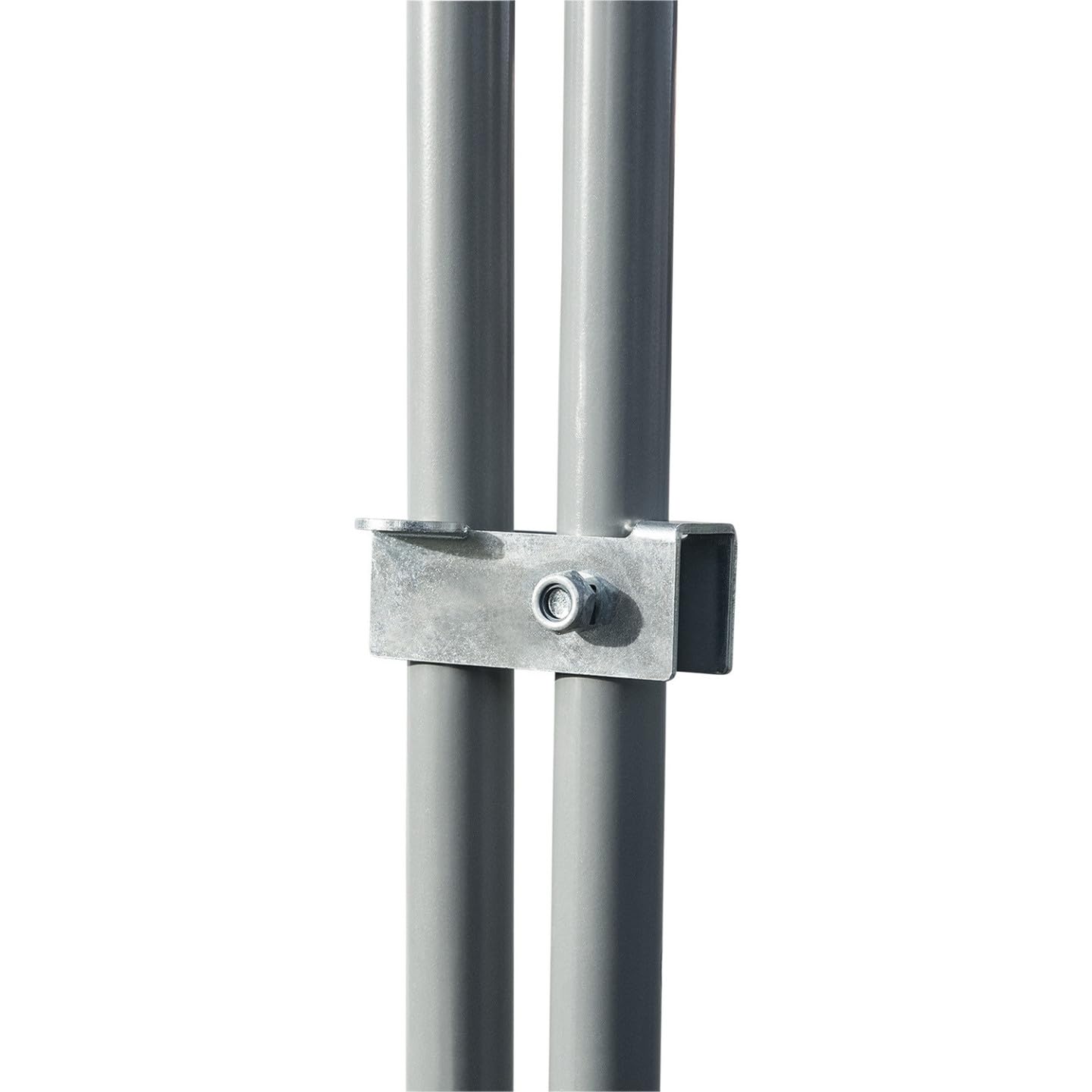 Enclos poulailler 24 m² 8x3x2 m parc grillagé acier galvanisé avec bâche imperméable anti-UV protection animaux extérieurs
