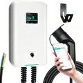 Chargeur EV Type 2 7KW-APP 32 A 7,68 kW câble 6,1 m Bluetooth WiFi IEC 62196-2 blanc
