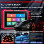 Valise diagnostic auto K8 Pro OBD2 systèmes complets 42 réinitialisations contrôle bidirectionnel CANFD DOIP