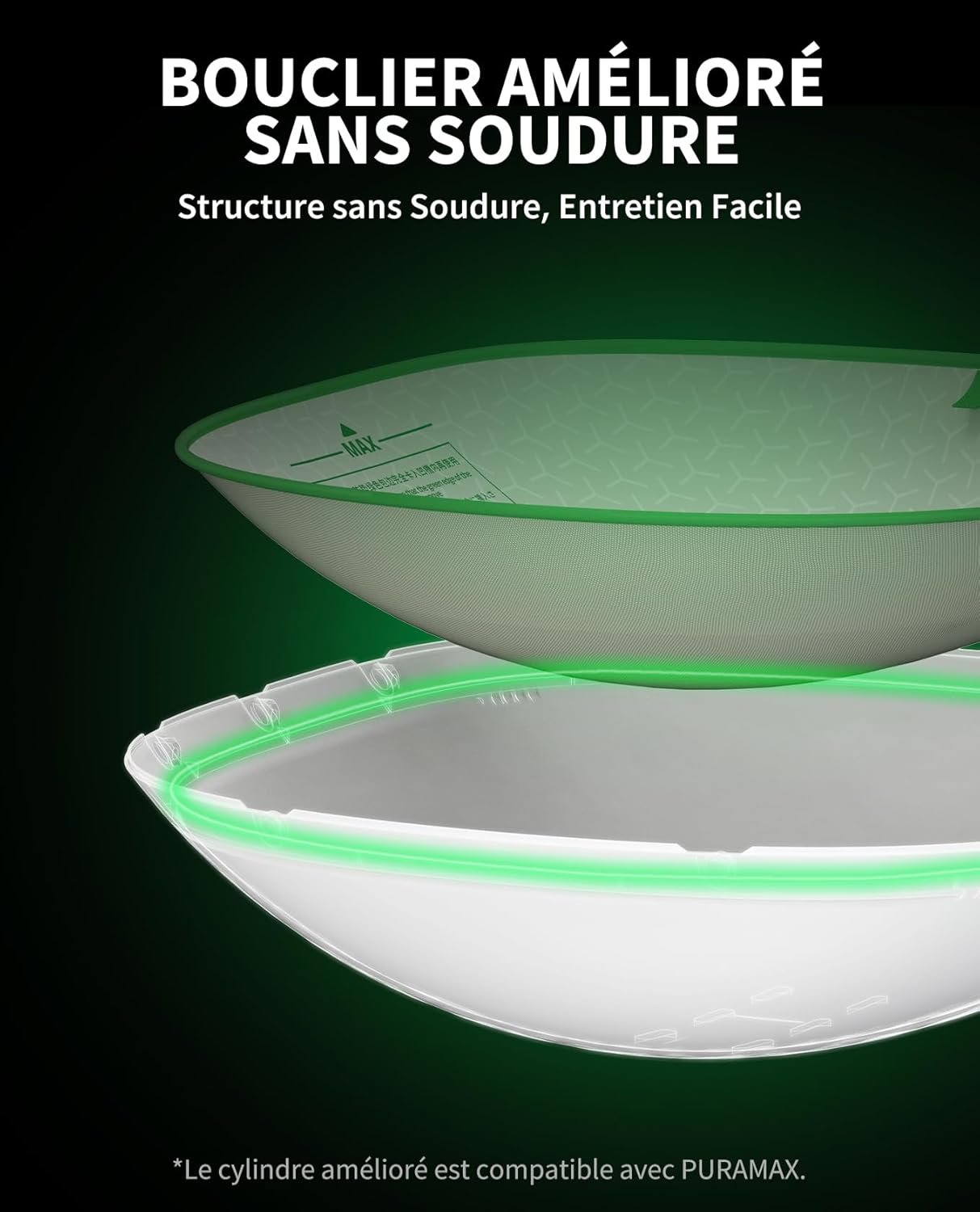 Litière chat autonettoyante Pura Max 2 bac automatique anti odeur xSecure contrôle app capacité 76L