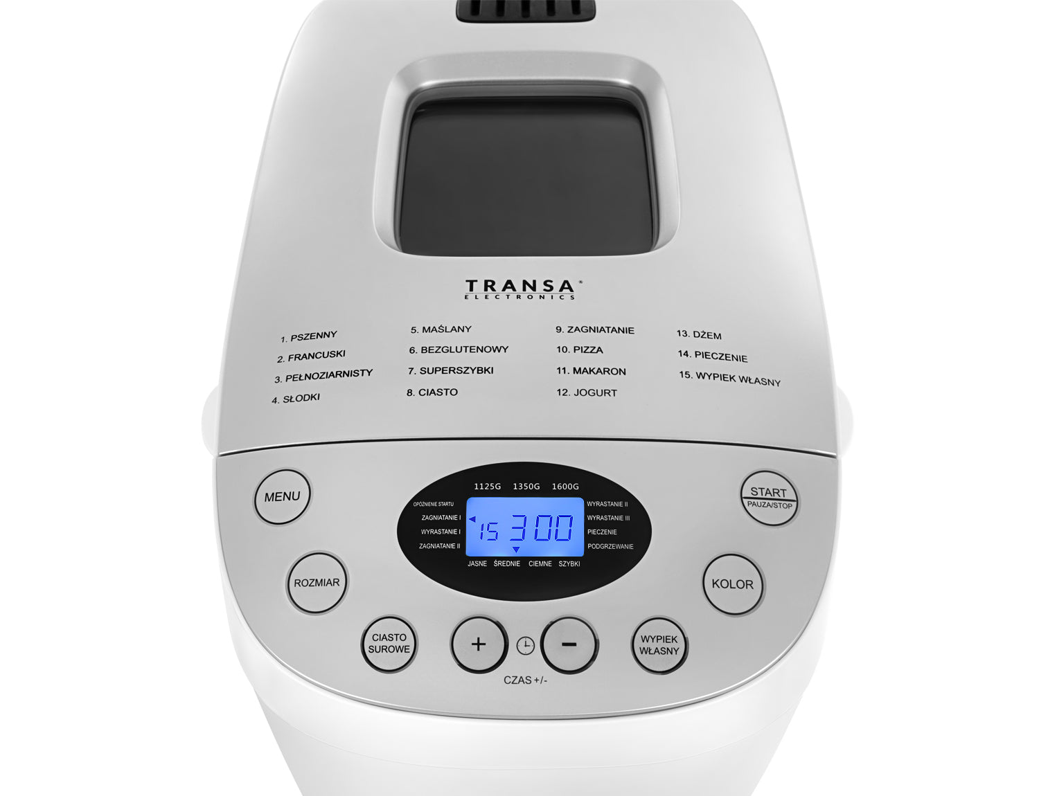 Wypiekacz automat do chleba 15 programów 2 mieszadła SmartBake 850W