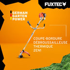 Débroussailleuse thermique FX-MS162 62 cm³ 3,5 CV 2 en 1 coupe-bordure rotofil essence largeur 32 cm rouge