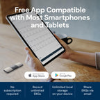 Moniteur ECG personnel KardiaMobile 6L 6 dérivations smartphone détection fibrillation auriculaire 30 s autonomie 200 h