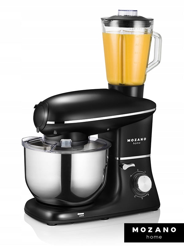 Robot kuchenny planetarny 6w1 maszynka do mięsa mikser blender wyrabianie ciasta ubijanie mocny wydajny