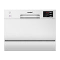 Lave-vaisselle compact TD602E-W 6 couverts 6 programmes écran LED démarrage différé 47 dB consommation eau réduite