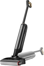 Aspirateur laveur eau et poussière M10 18 kPa portée à plat 180° lavage brosse 75 °C séchage air chaud 5 min