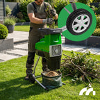 Rozdrabniacz do gałęzi elektryczny MasterShred3500W frezowy walcowy 3500W średnica cięcia 44mm samozasysający z torbą 60L