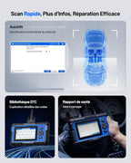 Valise diagnostic auto ArtiDiag600S OBD2 4 systèmes 9 réinitialisations fonctions complètes