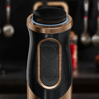 Blender ręczny QuickChef HB656G10 1000 W 3w1 z rozdrabniaczem trzepaczką i regulacją 20 prędkości Turbo