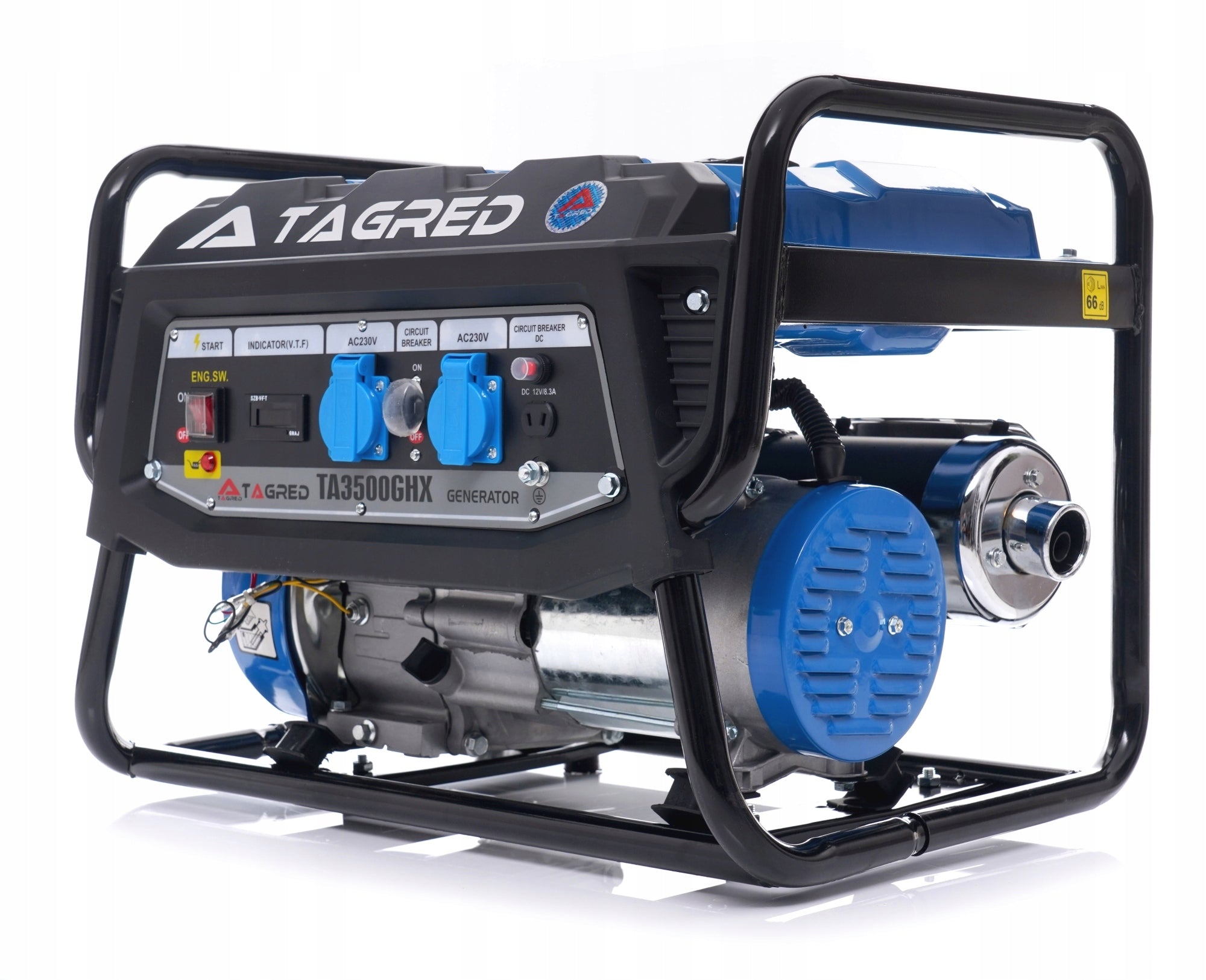 Agregat prądotwórczy benzynowy AVR TA3500GHX 3500W 230V jednofazowy z regulatorem napięcia i olejem 0,6L